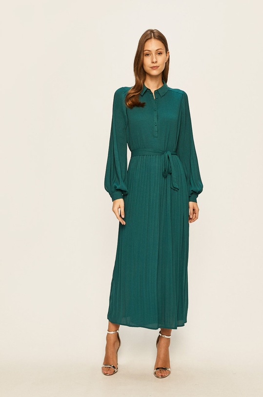 Vero Moda - Sukienka 10231353 turkusowy SS20