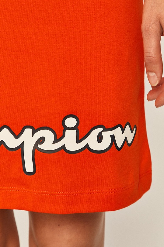 Champion - Sukienka 112657 112657 pomarańczowy