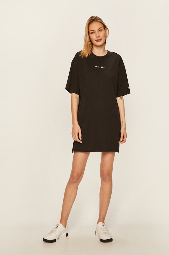 Champion - Sukienka 112743 112743 czarny SS20