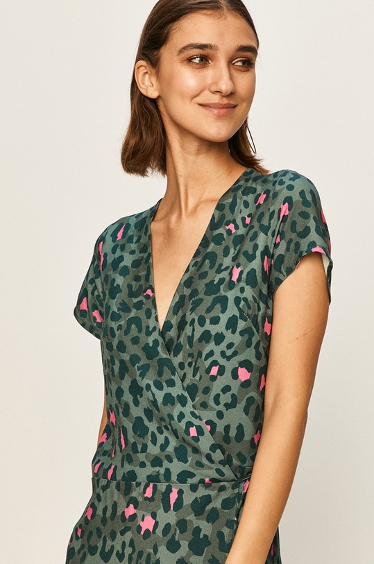 Femi Stories - Rochie Elsa verde ELSA