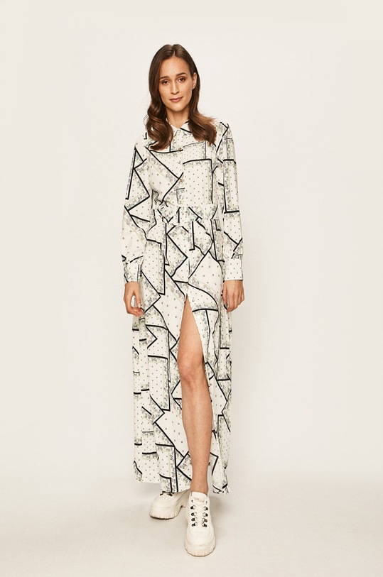 Glamorous - Rochie maxi alb EA0823