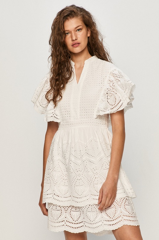 Vero Moda - Sukienka biały 10231511