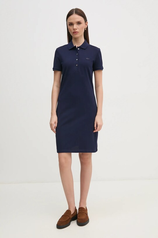 Платье Lacoste EF5473 тёмно-синий SS25