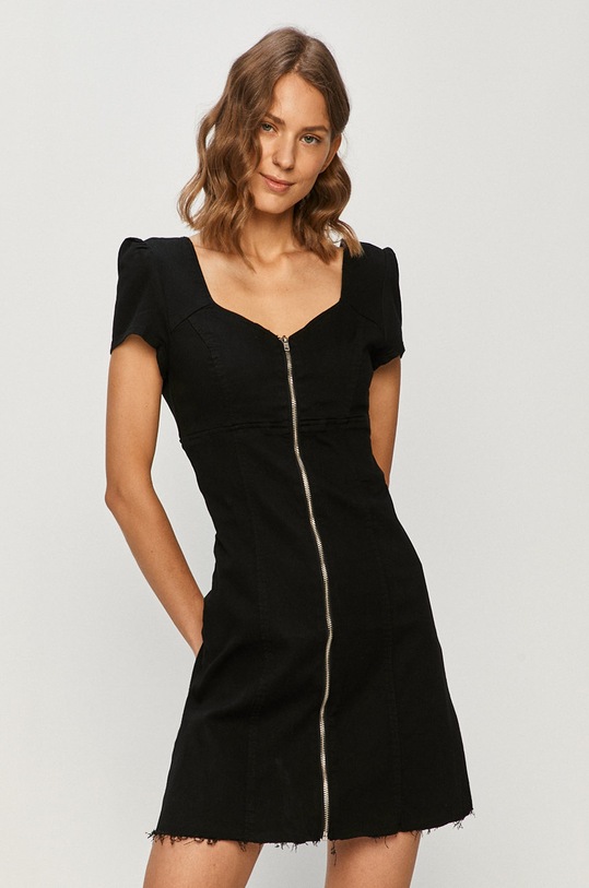 Tally Weijl - Джинсове плаття casual чорний SDRCODOLL
