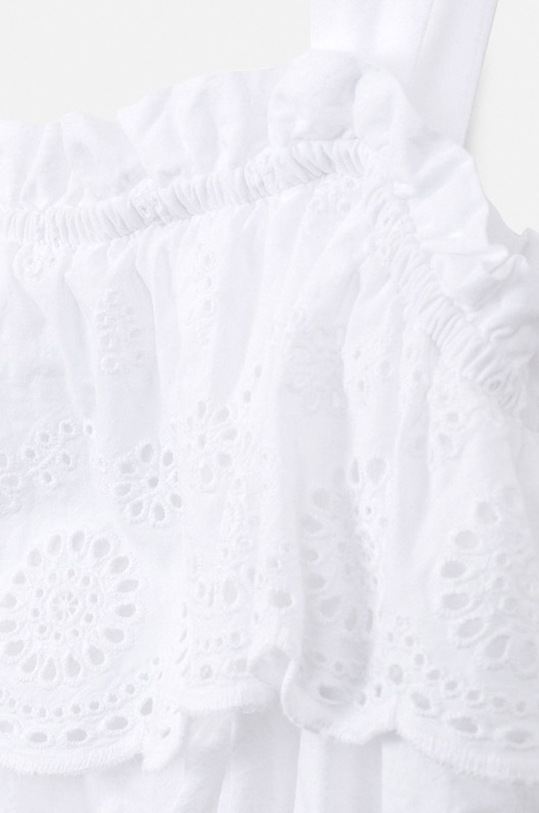 Fete Mayoral - Rochie fete 128-167 cm 6982.8H.JUNIOR alb