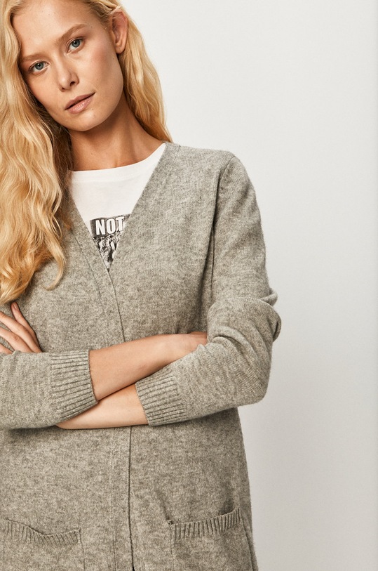 Only - Kardigan szary 15174274