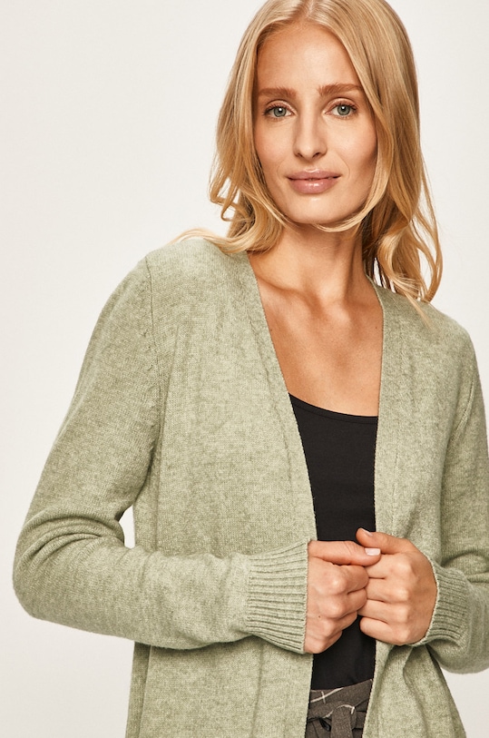 Only - Kardigan zielony 15174274