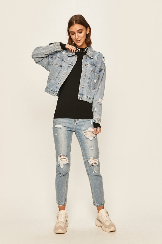 Karl Lagerfeld - Sveter 201W2016 čierna SS20