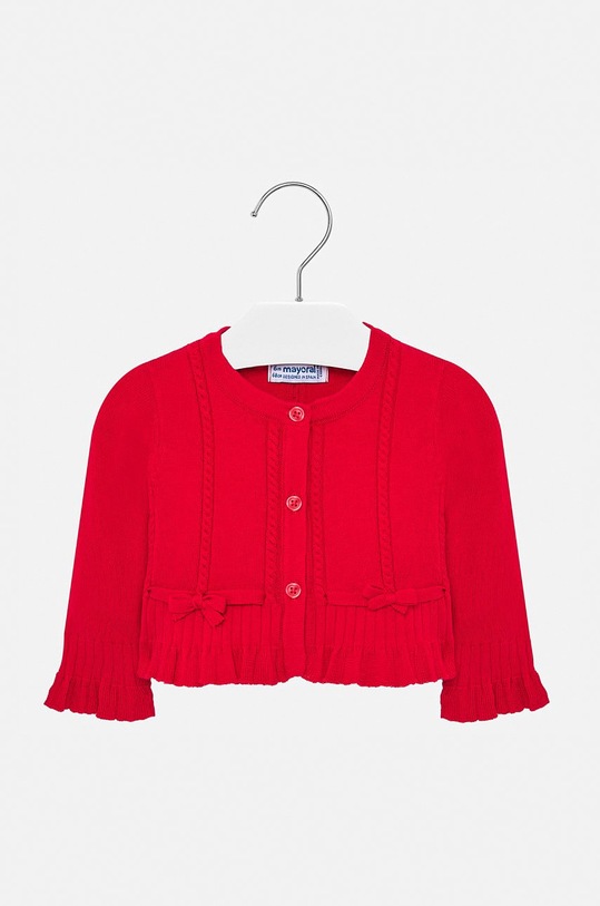 Mayoral - Cardigan copii 74-98 cm 1327.4F.BABY rosu SS20