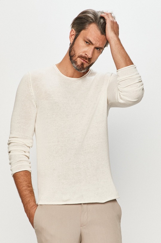 Premium by Jack&Jones - Sweter pozostałe biały 12137548