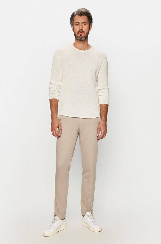 Premium by Jack&Jones - Sweter 12137548 biały AA00