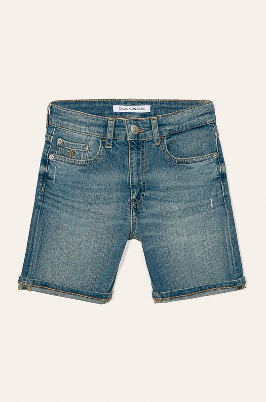 Calvin Klein Jeans - Dětské kraťasy 116-176 cm modrá IB0IB00418