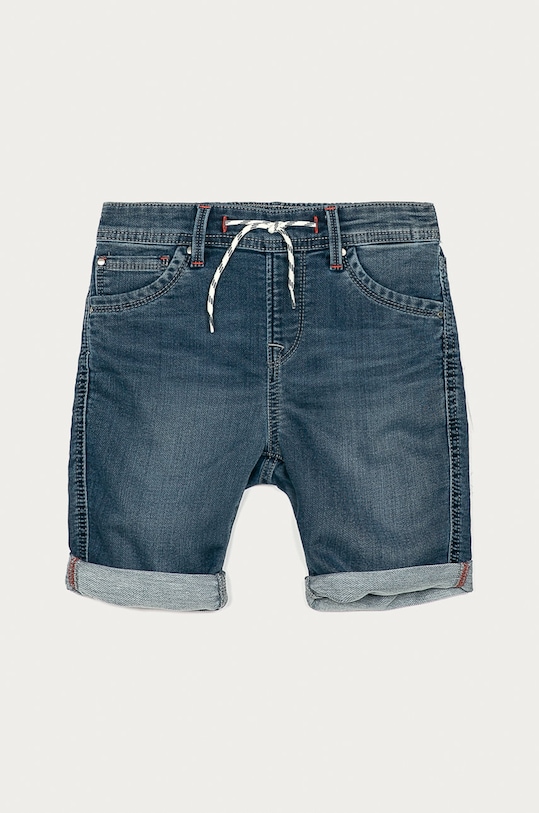 Pepe Jeans - Pantaloni scurti copii Gene 128-164 cm casual albastru PB800587.000