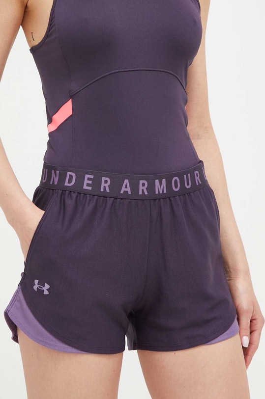 Under Armour edzős rövidnadrág Play Up 3.0 1344552 lila SS24