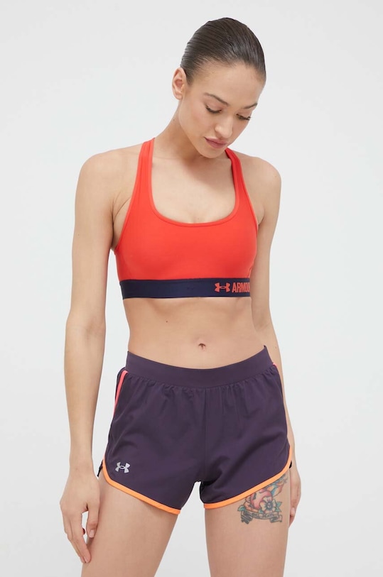 Běžecké šortky Under Armour Fly-By 2.0 1350196 fialová AW23