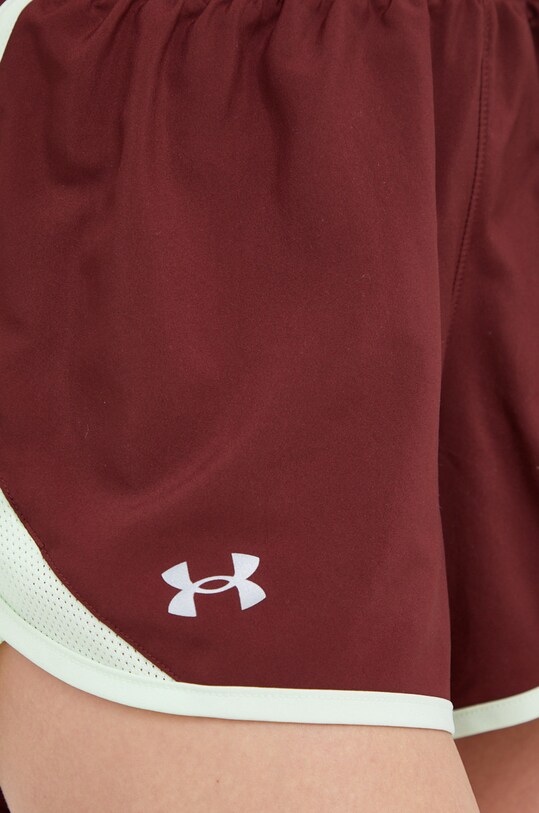 Běžecké šortky Under Armour burgundské 1350196