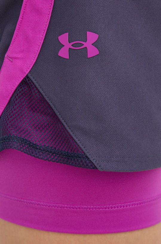 Under Armour szorty treningowe fioletowy 1351981