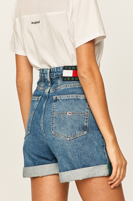 Oblečenie Tommy Jeans - Rifľové krátke nohavice DW0DW08290 modrá