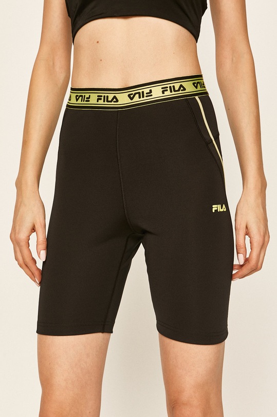 Fila - Szorty z elastanem czarny 687661