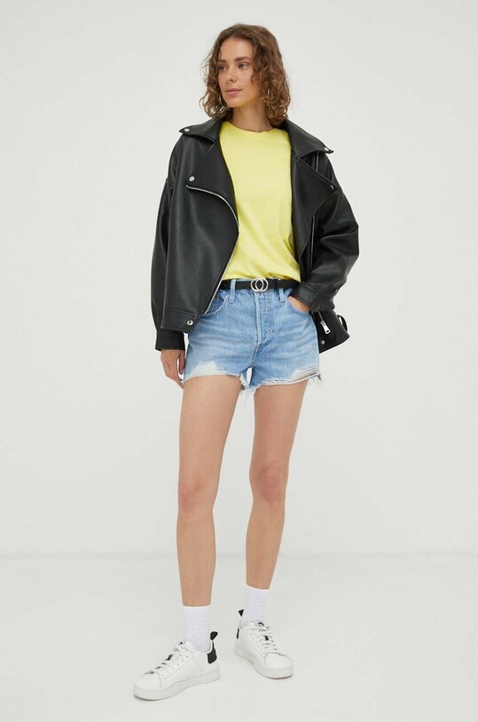 Levi's pantaloni scurți din denim 501 56327.0086 albastru SS25