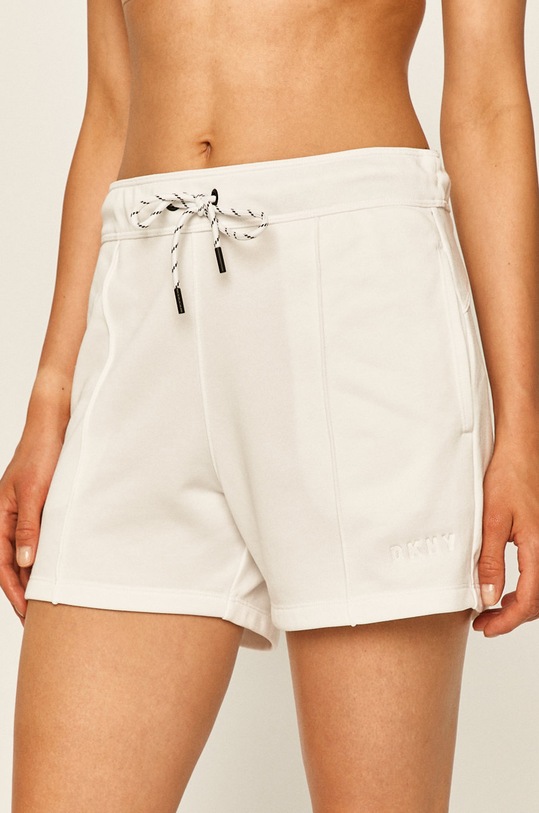 Dkny - Šortky pletenina biela DP0S4668