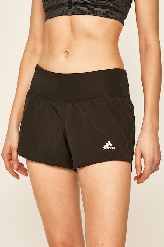 adidas Performance - Pantaloni scurti FP7537 panza negru FP7537