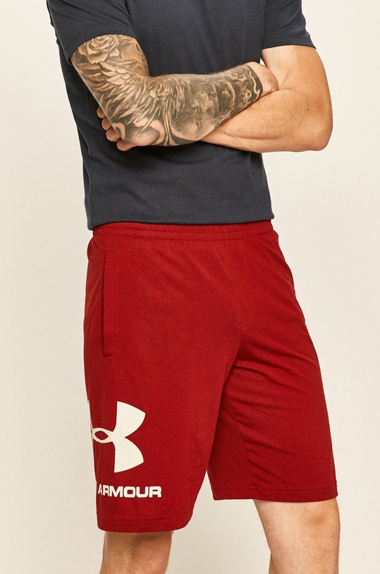 Under Armour - Kraťasy 1329300 pletenina červená 1329300