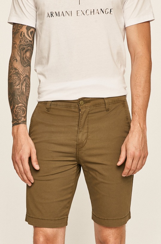 Levi's - Kraťasy látka zelená 17202.0004