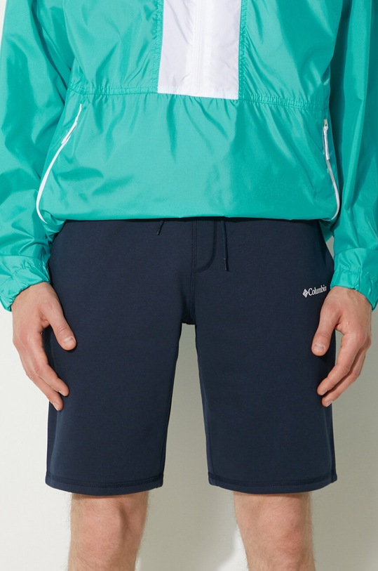 Columbia pantaloncini tessuto elasticizzato blu navy 1884601.