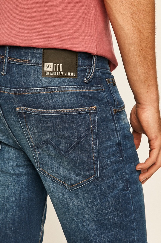 Tom Tailor Denim - Szorty jeansowe niebieski 1018317