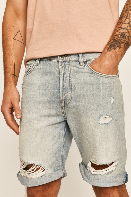 Only & Sons - Džínové šortky riflovina modrá 22016574