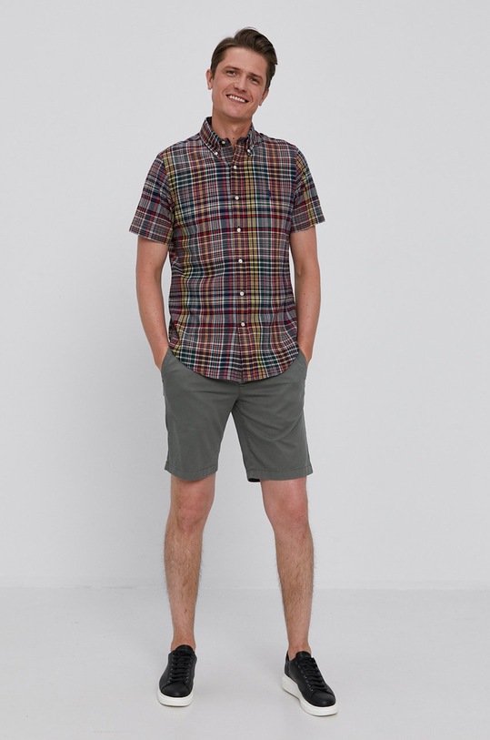 Marc O'Polo Szorty M24010815054 zielony AA00