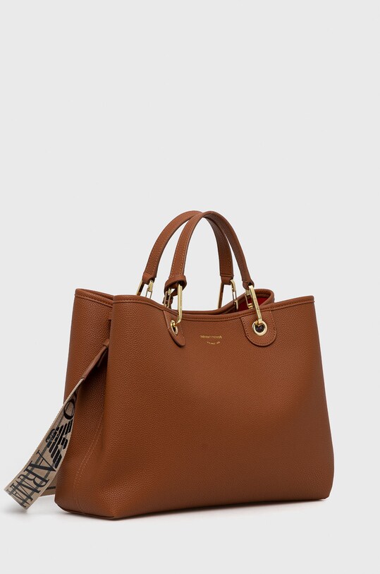 Torba Emporio Armani Y3D165.YFO5B smeđa AA00