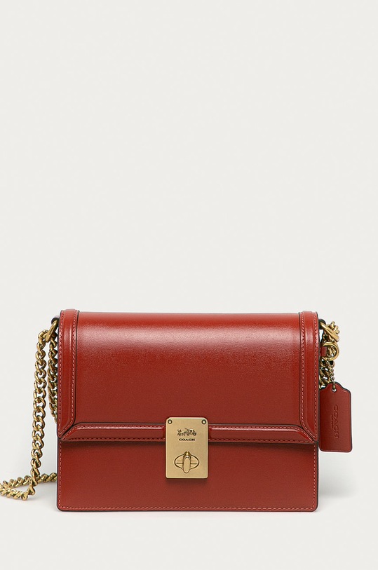 Coach - Torba skórzana 88342 skóra licowa bordowy 88342
