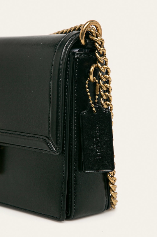 Coach - Kožená taška 88342 čierna AA00