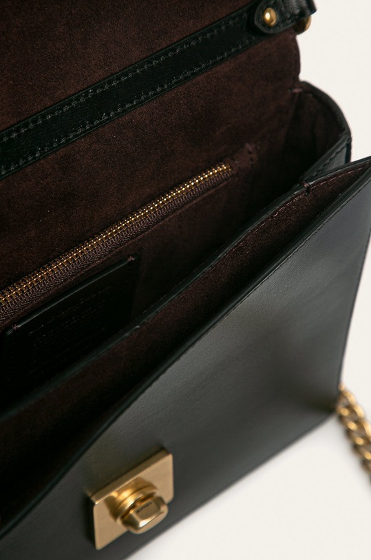 Coach - Kožená taška čierna 88342