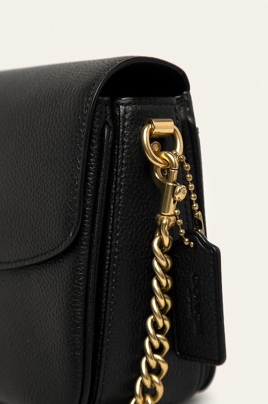 Coach - Kožená kabelka Cassie Crossbody 19 čierna 88346