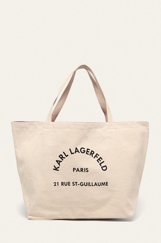 Karl Lagerfeld geantă incape in A4 bej 201W3138