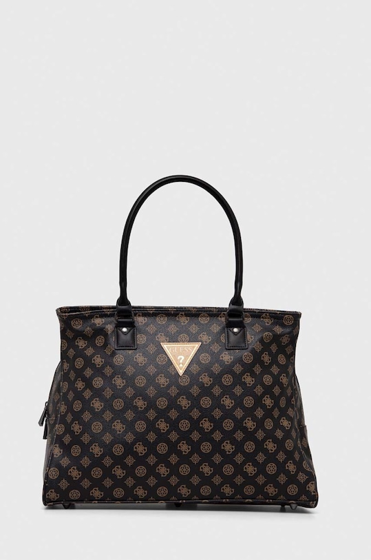 Guess Jeans torba mieści A4 brązowy TWP745.29190