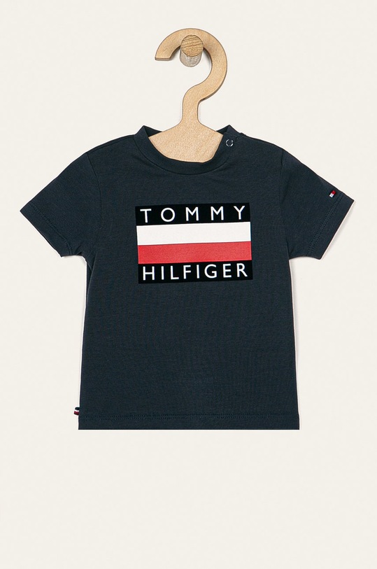 Tommy Hilfiger - Tricou copii 56-92 cm print bleumarin KN0KN01122