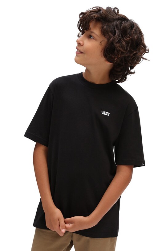 Vans - Tricou copii 129-173 cm uni negru VN0A4MQ3BLK1