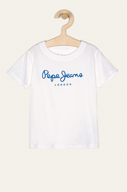 Pepe Jeans - Dětské tričko Art 92-122 cm kulatý bílá PB501229