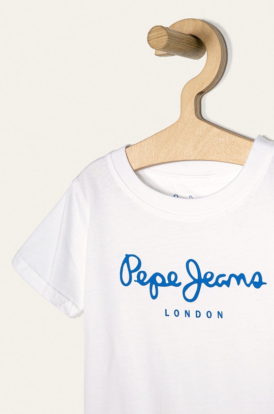CHLAPEC Pepe Jeans - Dětské tričko Art 92-122 cm PB501229 bílá
