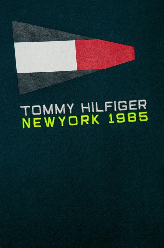 Хлопчик Tommy Hilfiger - Дитяча футболка 104-176 cm KB0KB05628 темно-синій