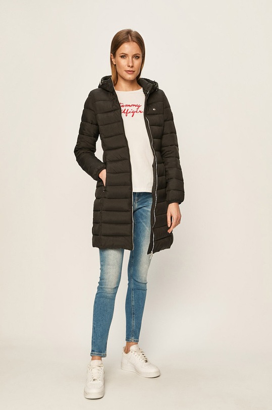 Tommy Hilfiger - Tricou WW0WW26661 alb SS20