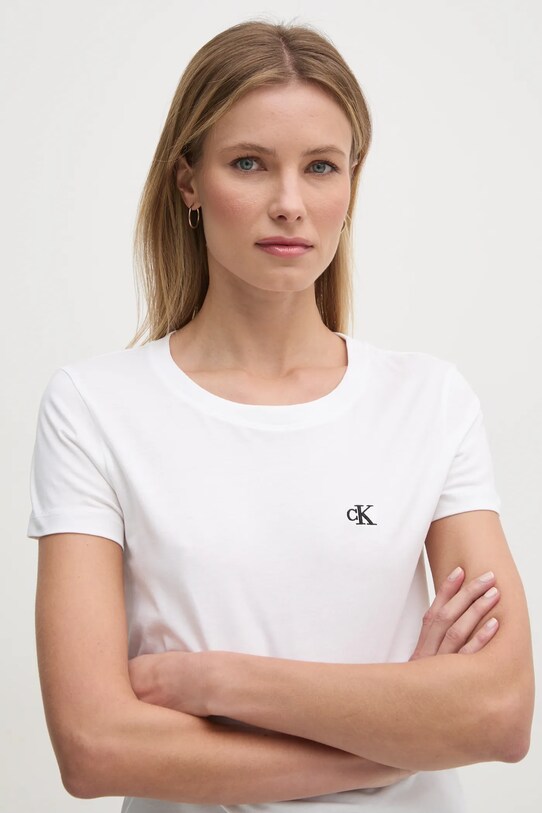 Calvin Klein Jeans - Футболка бежевий J20J212883