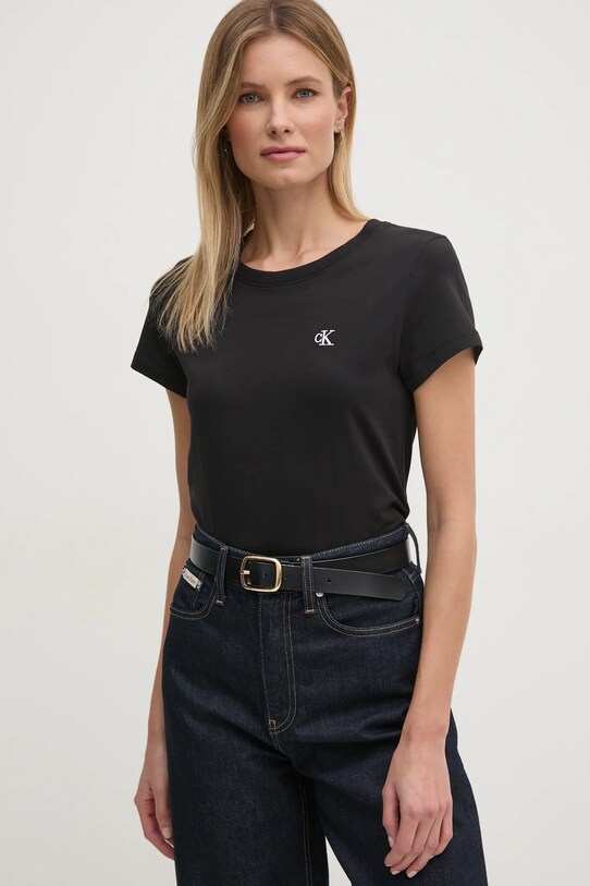 Calvin Klein Jeans - Футболка чёрный J20J212883