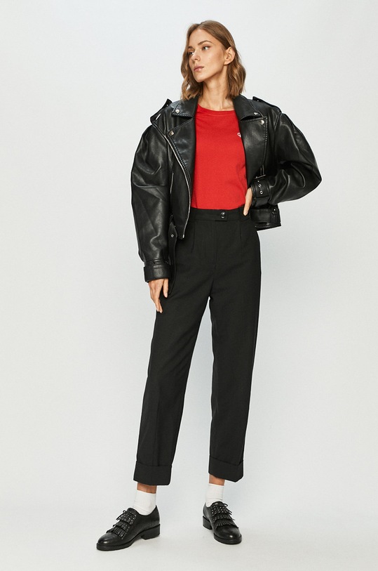 Calvin Klein Jeans tricou J20J212883 rosu AA00