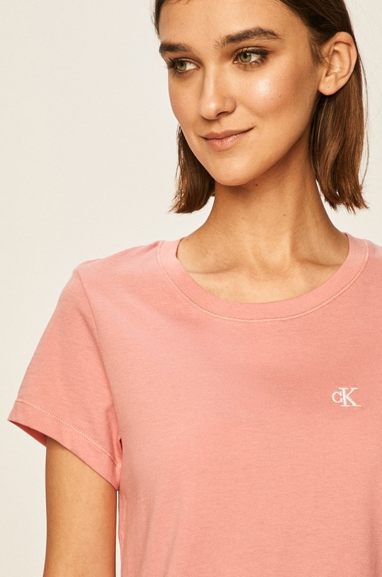 Calvin Klein Jeans - T-shirt J20J212883 różowy J20J212883
