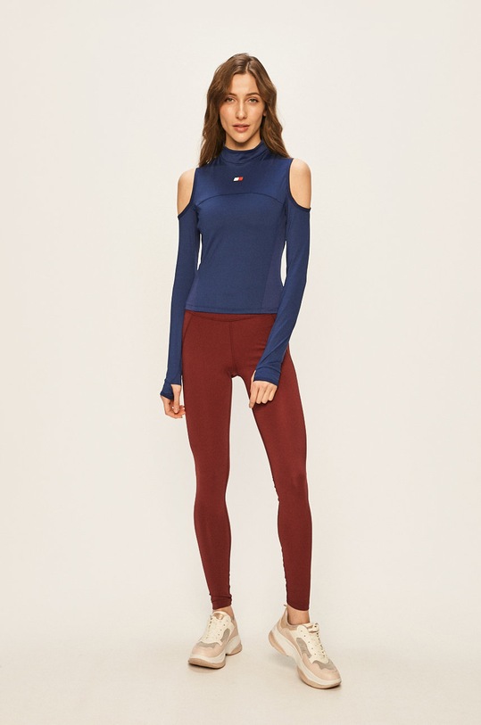 Tommy Sport - Bluza S10S100507 bleumarin SS20